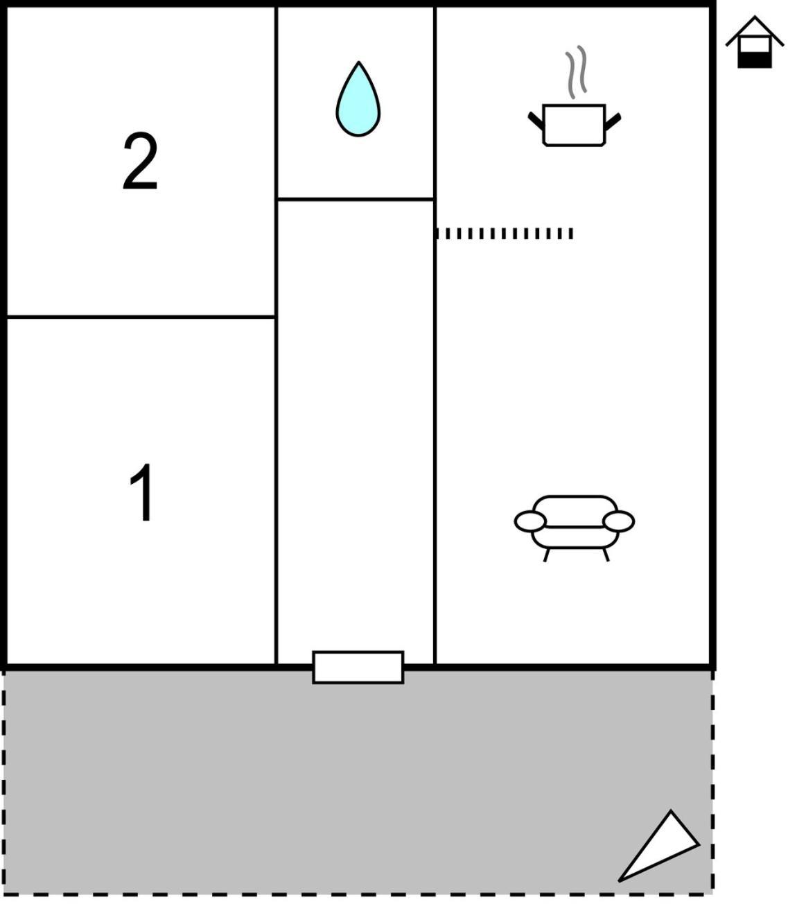 2 Bedroom Cozy Apartment In マリナ エクステリア 写真
